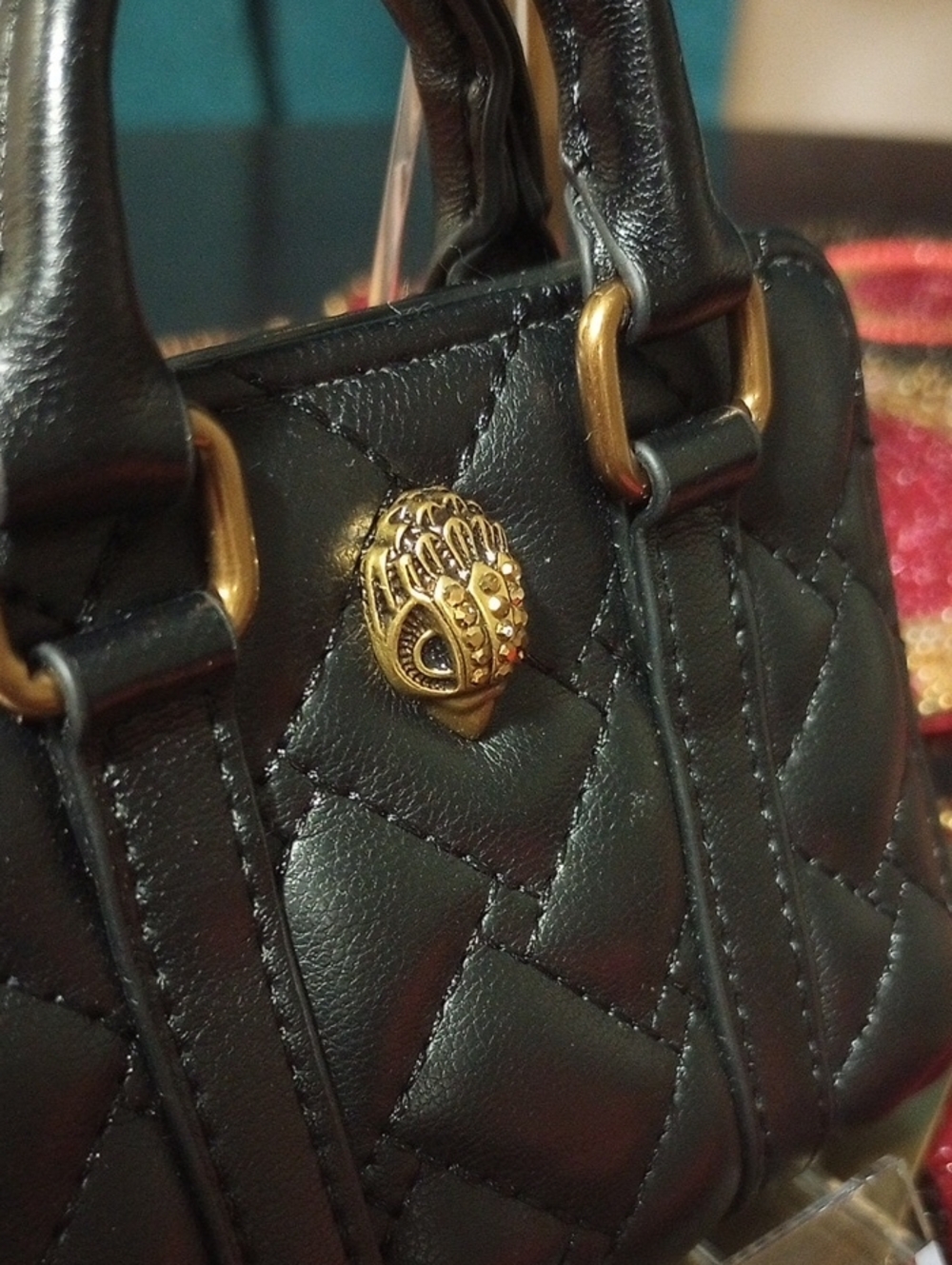 Kurt Geiger Boston Card Charm Keychain - Picture 9 of 16